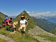 61 Alla Bocchetta di Budria (2216 m) con il Pizzo del Vento